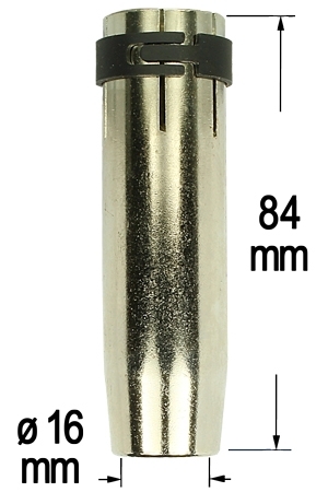 Gasdüse MB 36-konisch, ø16mm L84mm