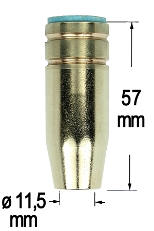 Gasdüse MHS 25/352 starkkonisch ID12mm steckbar