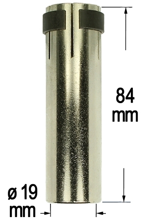 Gasdüse MB 36-zylindrisch ø19mm L84mm