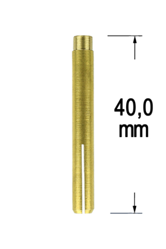 WIG-Spannhülse Jumbo ø2,4/40mm TIG 9/20