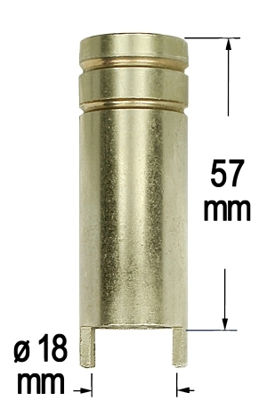 Gasdüse MHS 25/352 Punktschweißdüse ID 18mm steckbar