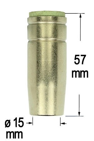 Gasdüse MHS 25/352 konisch ID15mm steckbar