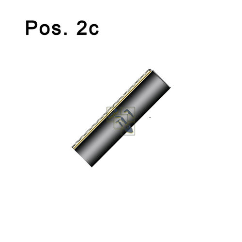 Führungsrohr für Plasma-Maschinenbrennerkopf  PTS-12OM, mit Verzahnung