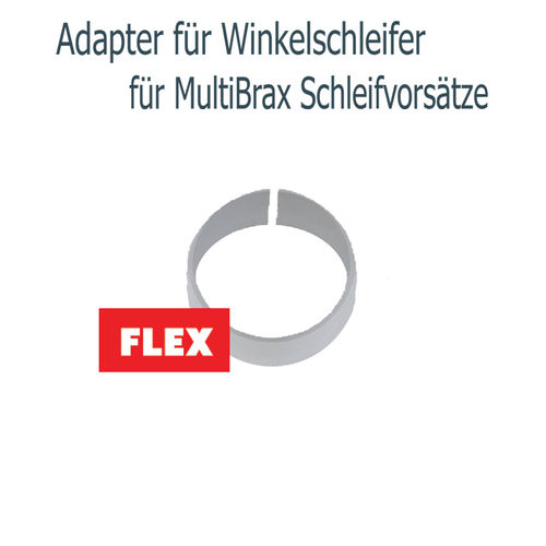 Adapter für MultiBrax®Vorsätze für Flex Winkelschleifer Inox LE 14-07