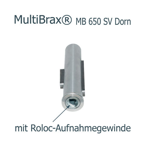 MultiBrax® MB 650 SV Aufnahme-Dorn ø19x100mm / M14 Gewinde
