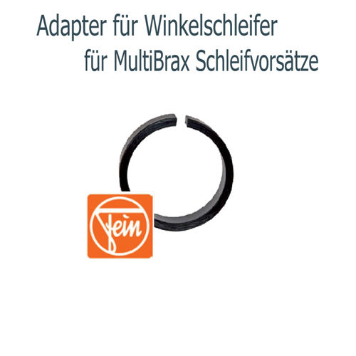 Adapter f. MultiBrax Vorsätze f. Fein-Winkelschleifer 125er