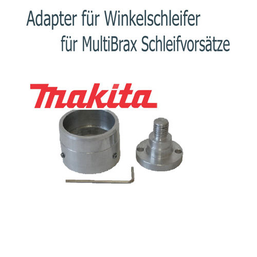 Adapter f. MultiBrax Vorsätze f. Makita-Winkelschleifer 125er